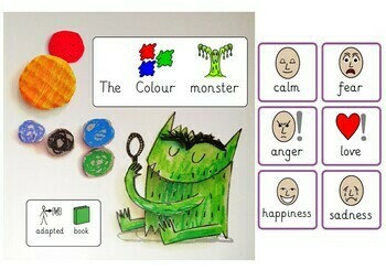 Preview of The colour monster SEN activity bundle (autism, SLD, PMLD)