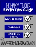 The daily teacher reflection guide with printable organizers
