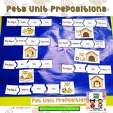 The dog and the Prepositions for Elementary ELL