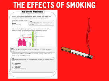 Preview of The effects of smoking