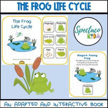 Preview of The Frog Life Cycle science unit for kindergarten | spring | story sequencing