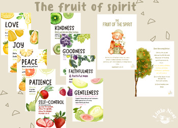 Preview of The fruit of spirit
