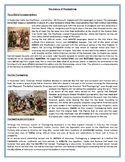 The history of Thanksgiving - Reading Comprehension Worksh