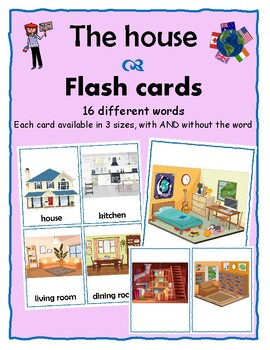 Rooms in the house  Learning english for kids, English classroom posters,  Vocabulary