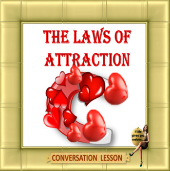 Preview of The laws of attraction – ESL adult conversation power-point lesson