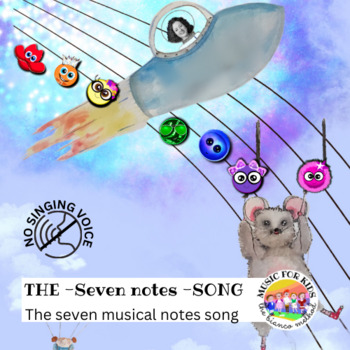 Preview of The musical notes - SONG (C, D, E,F,G,A,B)/ (DO,RE,MI,FA,SOL,LA,TI) - no voice