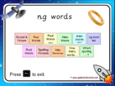 The 'ng' Phonics PowerPoint