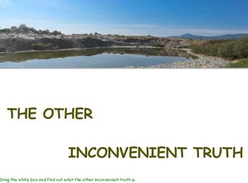 Preview of The (other) inconvenient truth -Science / Environment- Distance learning