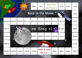 The ow long o Phonics Games Pack