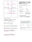 The parts of Quadratic Functions