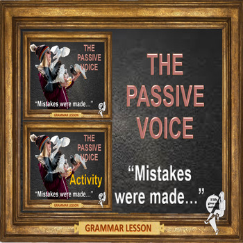 Preview of The passive voice - ESL adult business conversation lesson in Google drive