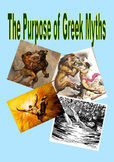 The purpose of Greek myths