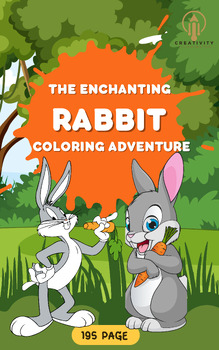 Preview of The rabbit coloring book 2024