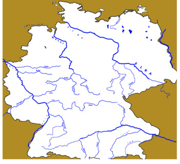 Preview of The rivers of Germany