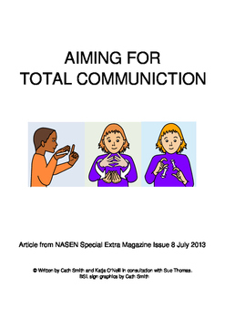 Preview of The role of BSL in 'Total Communication'