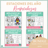 The seasons of the year in Spanish - Bundle
