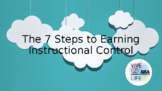 The seven steps to Earning Instructional Control Training 