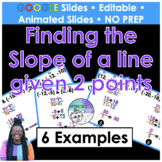 The slope formula Google Slides