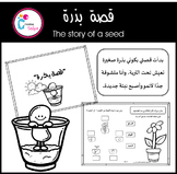 The story of a seed- Black and White version