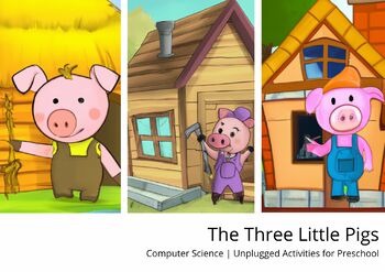 Preview of The three little pigs