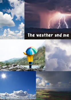 Preview of The weather and Me social story