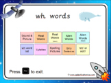 The 'wh' Phonics PowerPoint