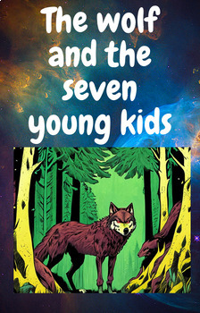 Preview of The wolf and the seven young kids.
