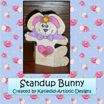 Preview of Spring Craft, Bunny That Stands-Up