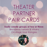 Theater Partner Pair Cards