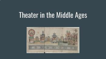 Preview of Theater in the Middle Ages - PowerPoint Presentation and Activity