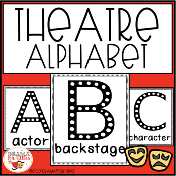 Preview of Theatre Alphabet Posters