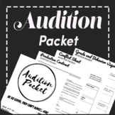 Theatre Audition Packet and Production Contract