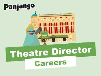 Preview of Theatre Director - Career Exploration PowerPoint and Worksheet