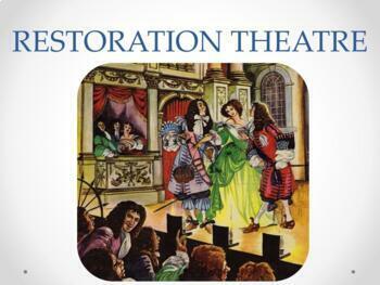 Preview of Theatre History Part 8: Restoration Theatre (FULL LESSON)