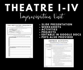 Preview of Theatre I-IV: Improvisation Unit