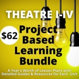 Theatre I-IV Project Based Learning Bundle