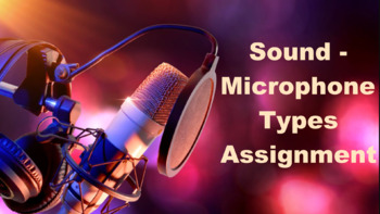 Preview of Theatre Production 11, Sound - Microphone Types Assignment PDF