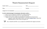 Theatre Reassessment Request