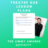 Theatre Substitute Lesson Plans The Jimmy Awards Activity
