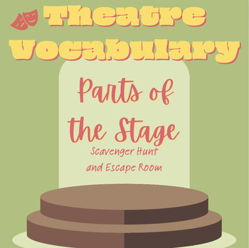Preview of Theatre Vocabulary: Parts of the Stage Scavenger Hunt!