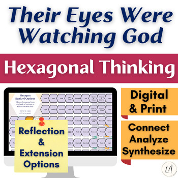 Preview of Their Eyes Were Watching God by Zora Neale Hurston Hexagonal Thinking Activity
