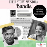 Their Story, My Story Growth Mindset  BUNDLE ---Distance Learning