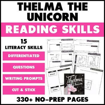 Preview of Thelma The Unicorn Book Activities - Aaron Blabey Read Aloud Book Companion