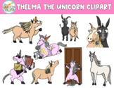 Thelma the Unicorn Clipart