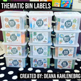 Thematic Bin Labels