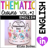 Thematic Crowns in English- volume #2 for Jan. to August
