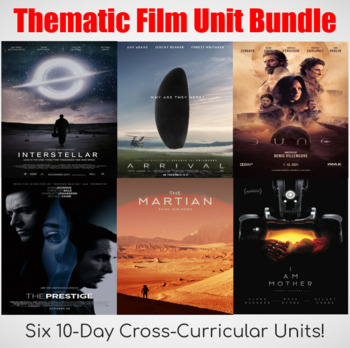 Preview of Thematic Film Unit Bundle! 6 units in total!