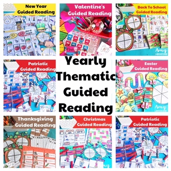 Preview of Thematic Guided Reading Unit Bundle