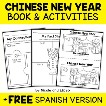 Preview of Chinese New Year Activities and Mini Book + FREE Spanish