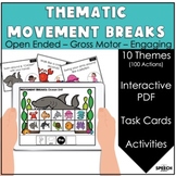 Thematic Movement Activities for Speech Therapy: Distance 